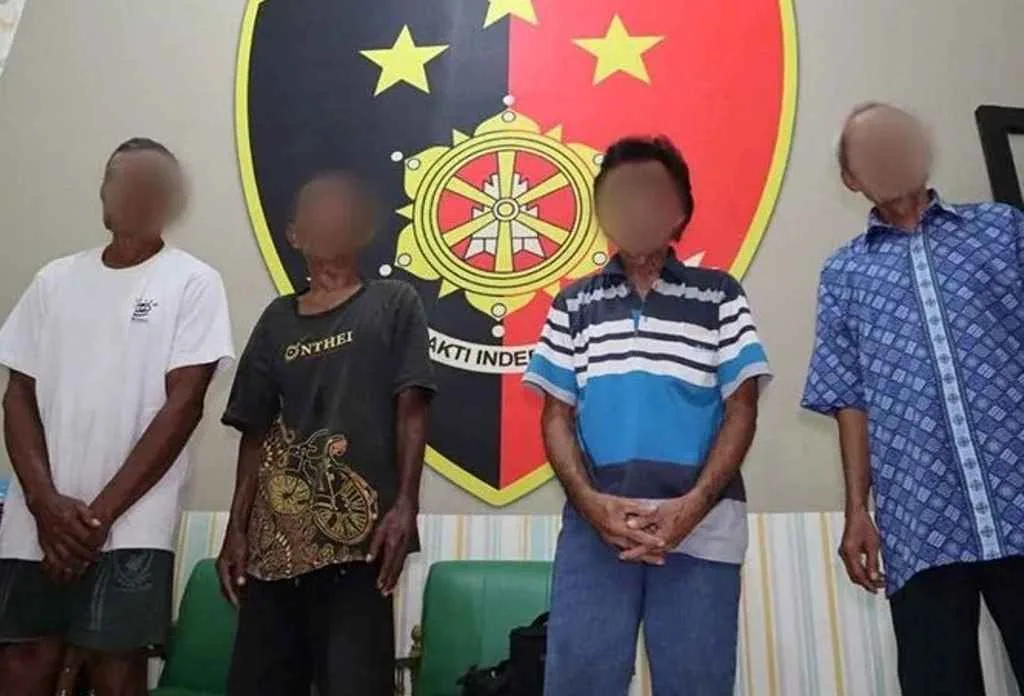 Empat Kakek Cabuli Anak SMP Hingga Hamil