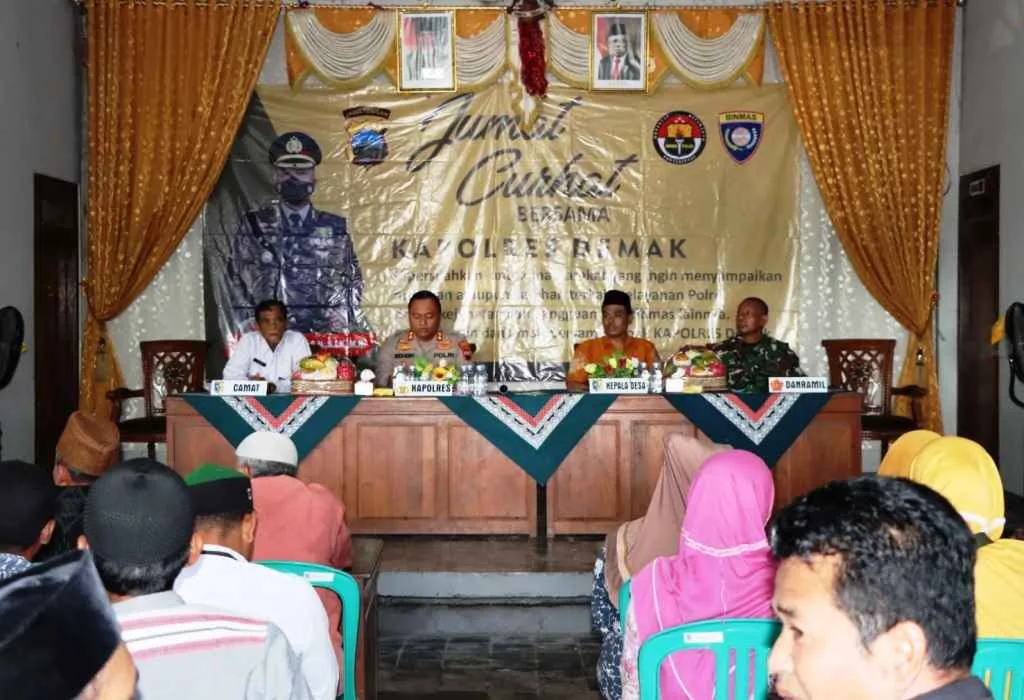 Jumat Curhat, Polres Demak Diminta Tindak Pengguna Knalpot Brong