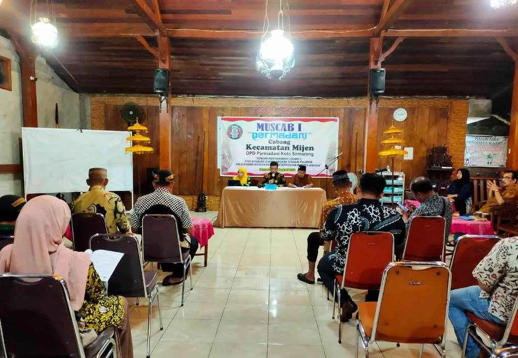 Muscab ke-1, Edi Purnomo Kembali Pimpin Permadani Mijen 2023-2026