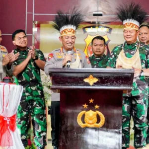 Panglima TNI Resmikan Polda Papua Baru, Kapolri: Sinergitas Makin Kokoh