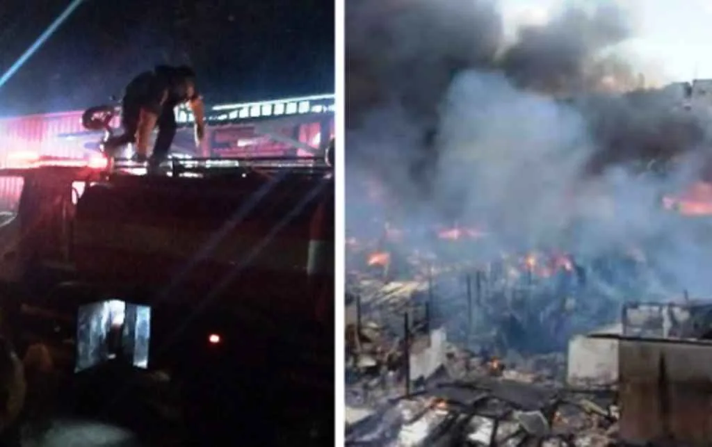 Pasar Relokasi Kota Batu Terbakar