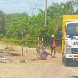 Penutupan Jalan Nasional di Bengkulu Utara, Arus Lalin Dialihkan Penutupan Jalan