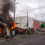 Pertamini di Malang Terbakar, 5 Unit Damkar Dikerahkan