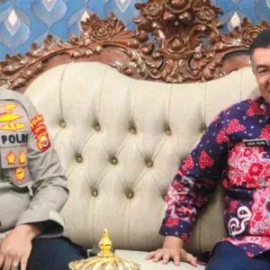 Pj Bupati Bengkulu Tengah Terima Kunjungan Silaturahmi Kapolres