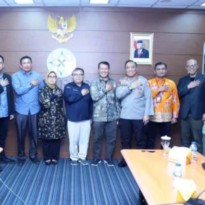 Polri, KPU, Bawaslu, KPI, PWI dan Dewan Pers Bertemu, Bahas Pencegahan Berita Hoax Jelang Pemilu 2024