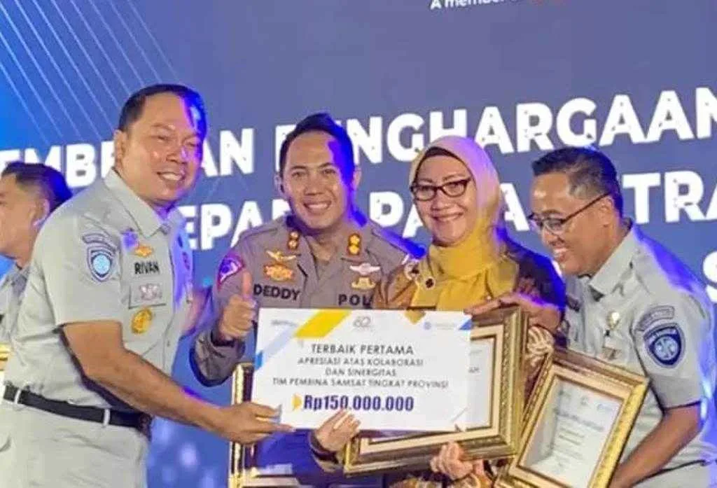 Provinsi Bengkulu Raih Penghargaan Samsat Terbaik Nasional 2023