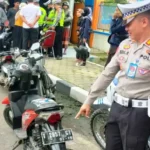 Sat Lantas Polres Brebes Gelar Razia Kasat Mata