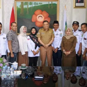 Sekda Benteng Audiensi dengan APDESI Provinsi Bengkulu, Bahas Muscab