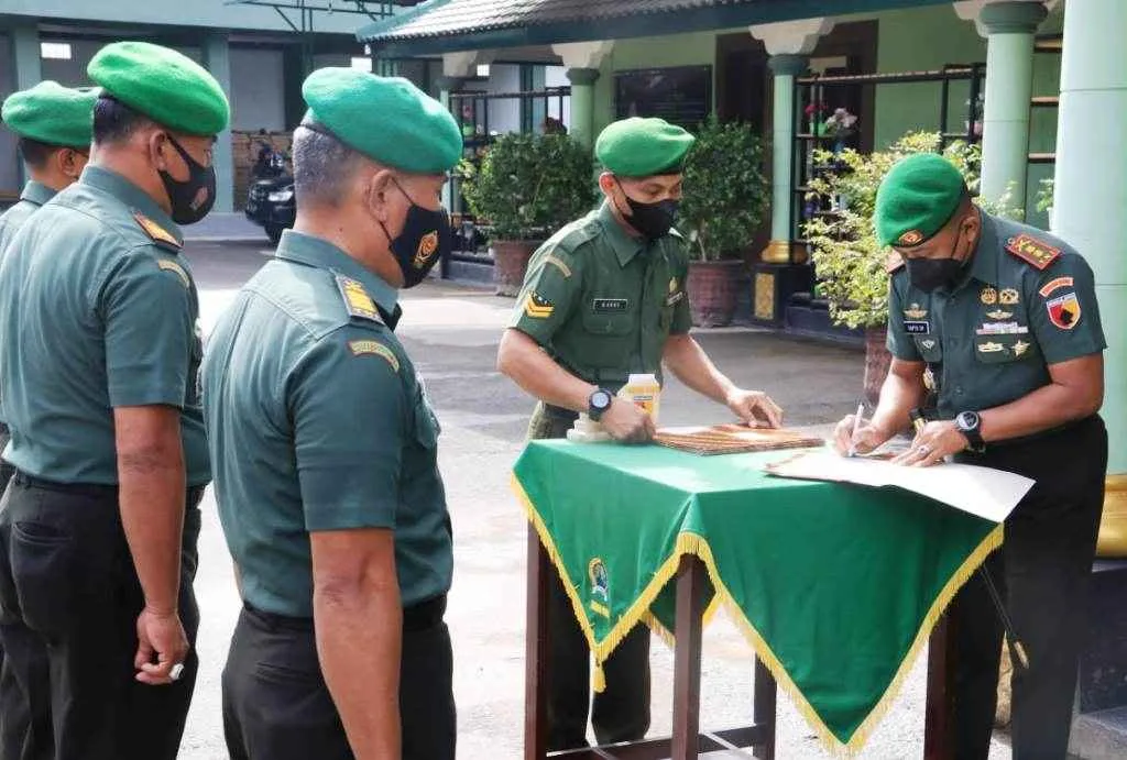 Serah Terima Jabatan, Dandim 0808/Blitar Sampaikan Pesan Manis