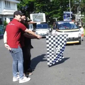Wali Kota Malang Berangkatkan City Touring Kendaraan Ramah Lingkungan