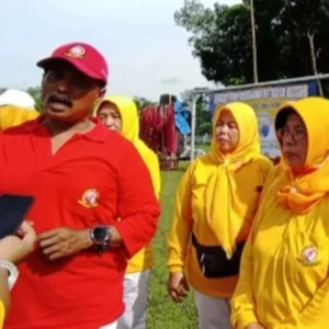 1500 Peserta Ikuti Senam Tera Indonesia di Kelurahan Klampok