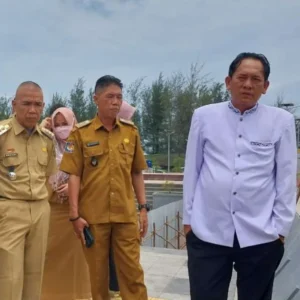 Komisi II DPRD Kota Bengkulu Sidak Runtuhnya Bangunan Wisata Kota Tuo