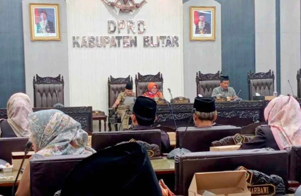 Bahas Hasil Reses 2023, DPRD Kabupaten Blitar Gelar Paripurna