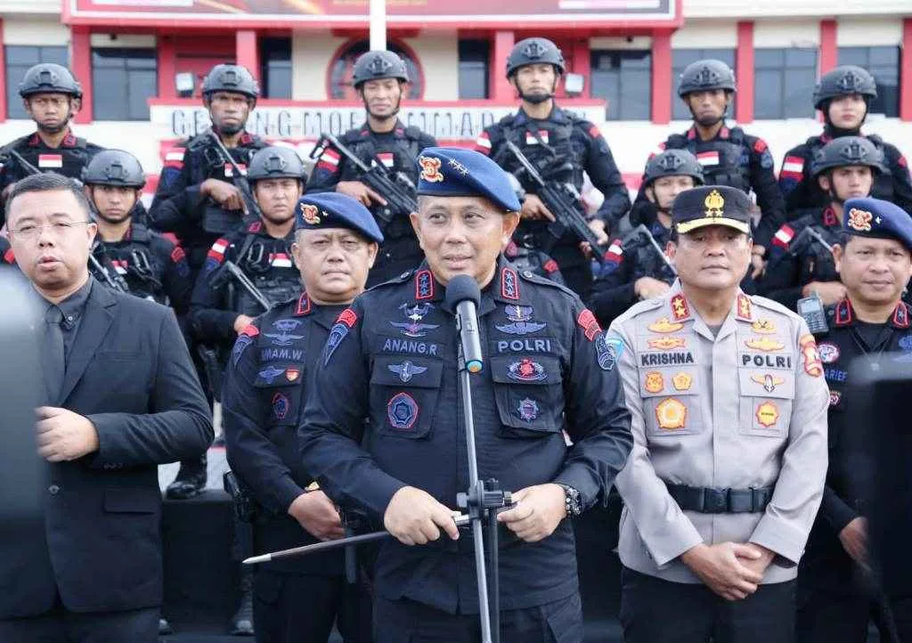 Brimob Kirim Personel Terbaik Ikuti UAE SWAT Challenge di Dubai