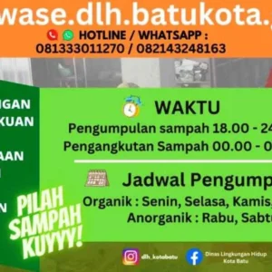 DLH Jadwalkan Pengelolaan Sampah di Kawasan Kota Batu
