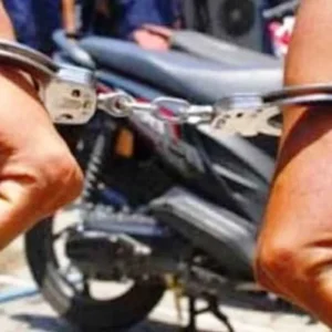 Gelapkan Dua Unit Motor, Warga Lampung Ditangkap
