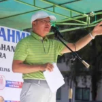 Gubernur Rohidin Buka Ajang Silaturahmi Volly Ball se-Kecamatan Teluk segara