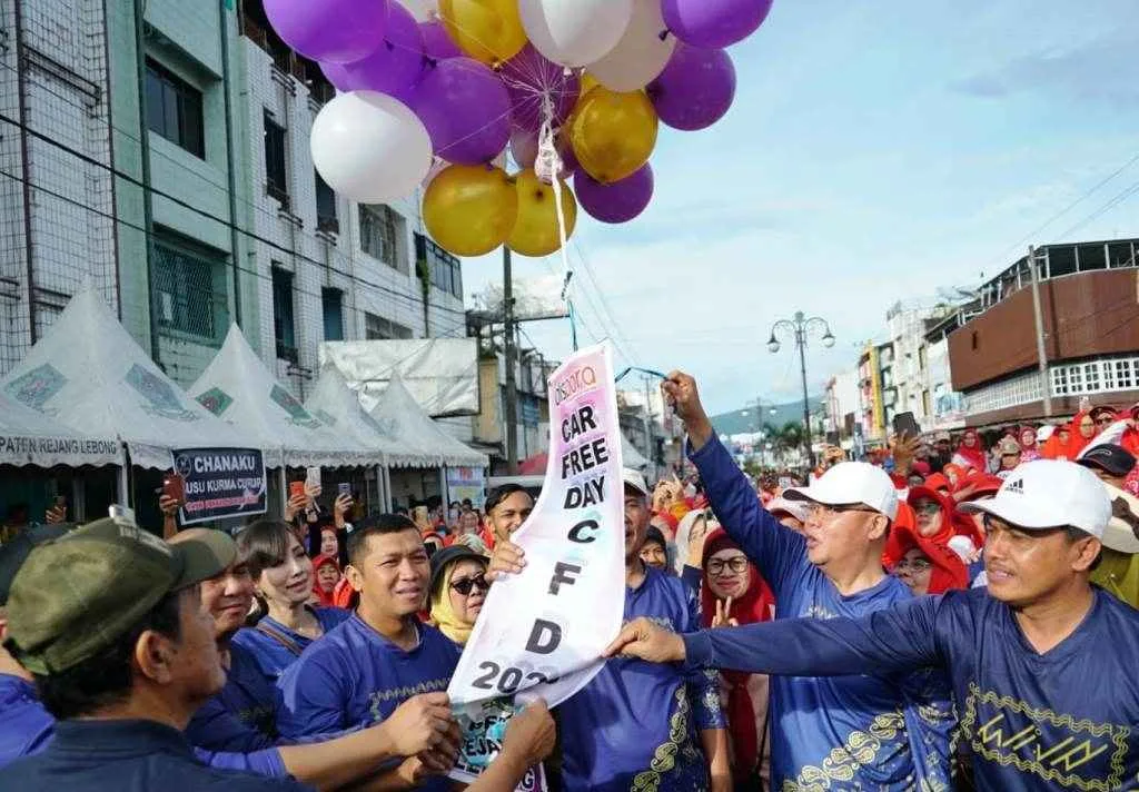 Hadiri CFD Rejang Lebong, Gubernur Rohidin Dorong Promosi dan Pengembangan UMKM