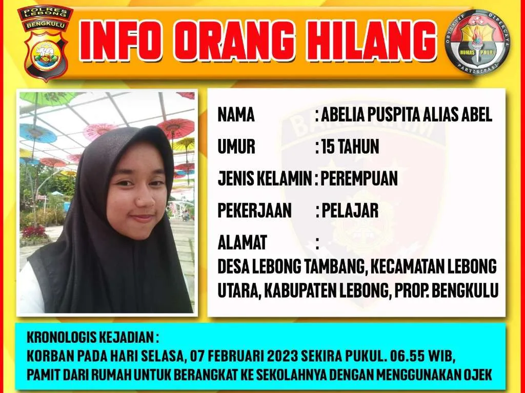 Informasi Orang Hilang