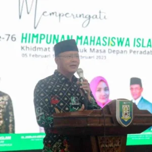 Jadi Keynote Speaker, ini Pesan Rohidin ke Kader KAHMI dan HMI