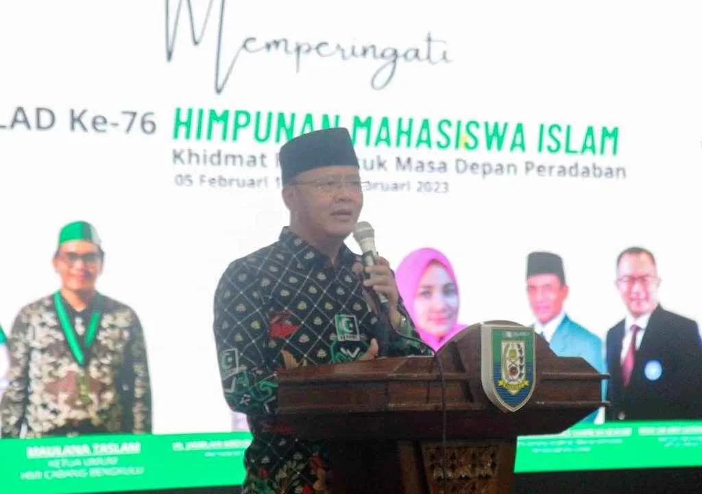 Jadi Keynote Speaker, ini Pesan Rohidin ke Kader KAHMI dan HMI
