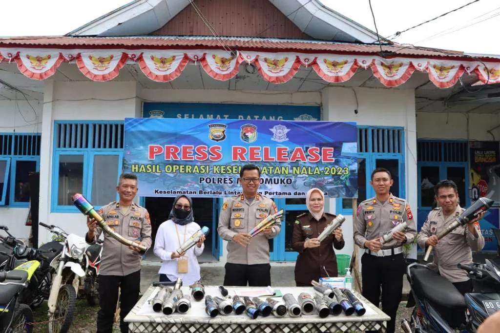Kapolres Mukomuko Gelar Press Release Usai Operasi Nala, Ini Hasilnya 