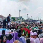 Karnaval SCTV, Ribuan Warga Tegal Terlihat Antusias