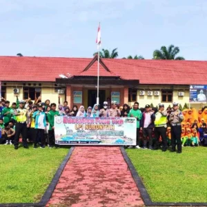 Kenal Polisi Lebih Dekat, 200 Pelajar Kunjungi Polres Mukomuko