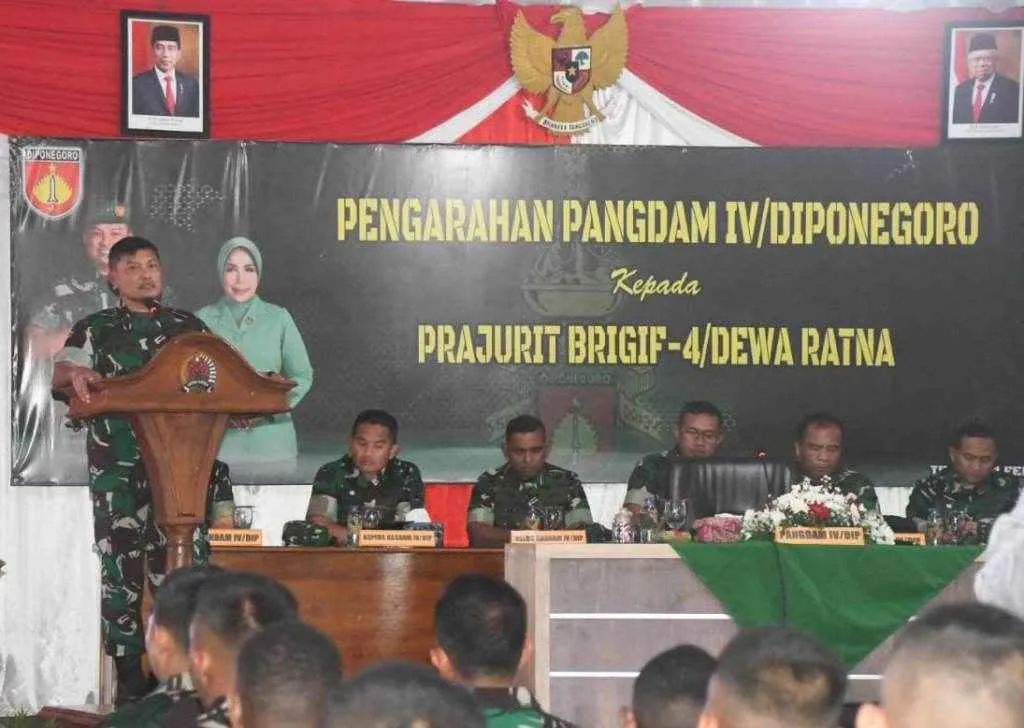 Kunjungi Brigif-4/Dewa Ratna, Pangdam IV/Diponegoro : Asah Naluri Tempur