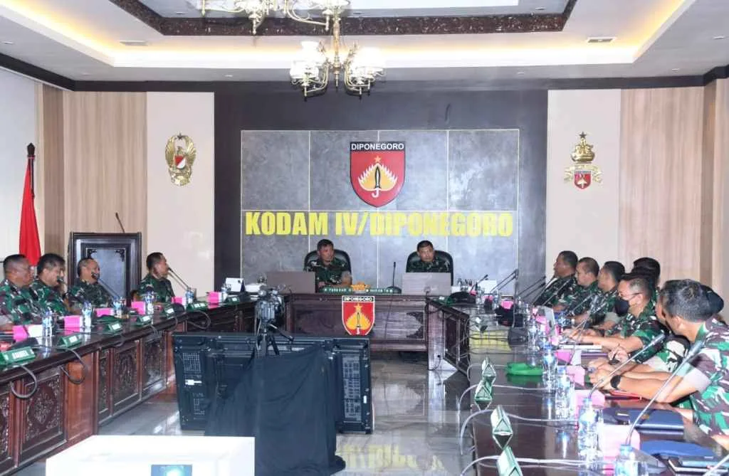 Pangdam IV/Diponegoro Pimpin Taklimat Awal Audit Kinerja TNI Jateng