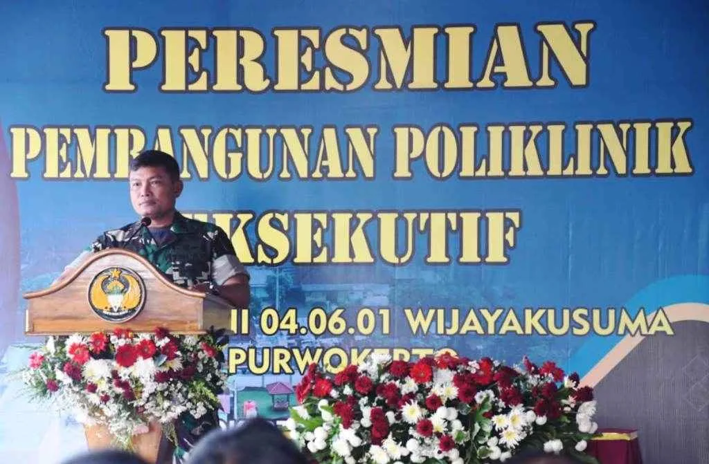Pangdam IV/Diponegoro Resmikan Poliklinik Eksekutif di Rumkit TNI Purwokerto