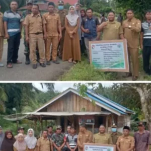 Pemdes Bukit Mulya Laksanakan Titik Nol Rabat Beton Dan Siring