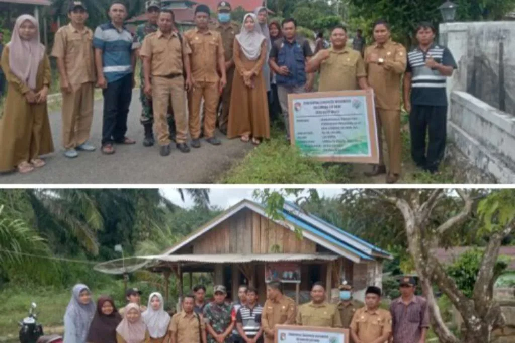 Pemdes Bukit Mulya Laksanakan Titik Nol Rabat Beton Dan Siring