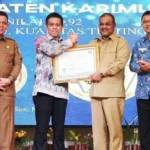 Pemkab Karimun Peringkat Pertama PKSPP Tahun 2022