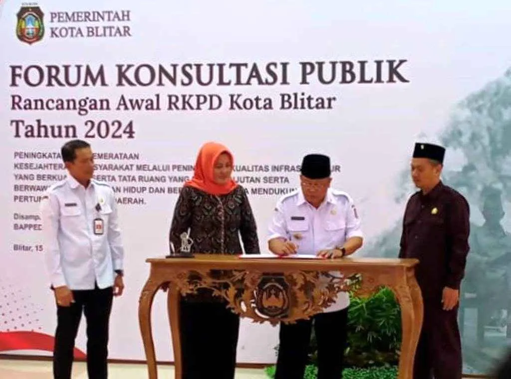 Pemkot Blitar Gelar Forum Konsultasi Publik RA RKPD Kota Blitar