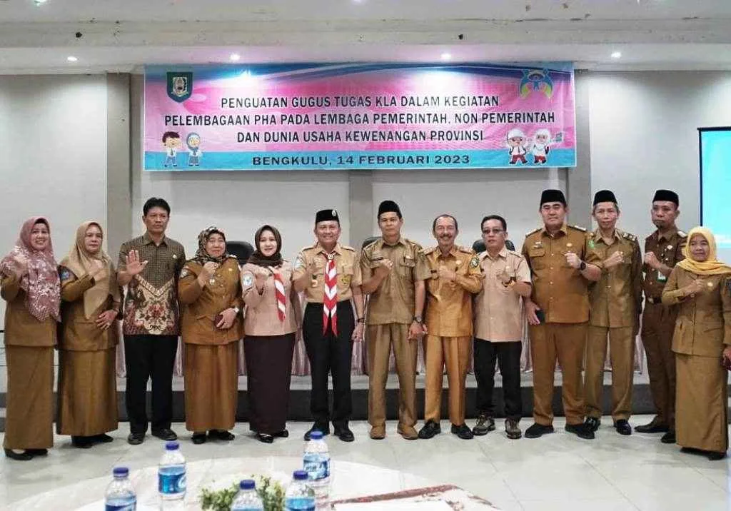 Pemprov Bengkulu Dorong Predikat KLA Kabupaten dan Kota Naik Kelas