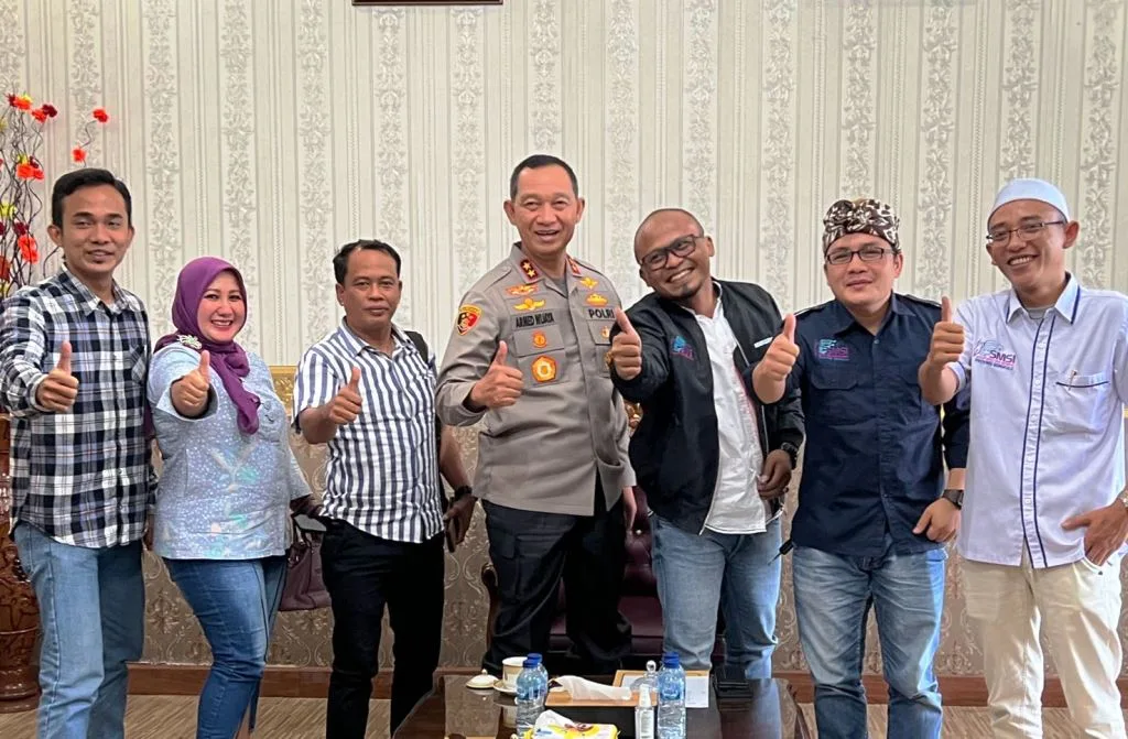 SMSI Silaturahmi dengan Kapolda Bengkulu