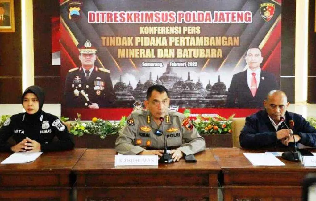 Polda Jateng Gerebek Penambangan Ilegal di Blora dan Pati