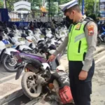 Puluhan Kendaraan Berknalpot Bising Terjaring Razia Satlantas Polres Brebes