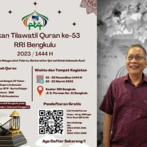 RRI Bengkulu Gelar PTQ, Bugi : Juara 1 Dikirim ke Kendari