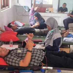 Bersama PMI Brebes, Desa Slatri Rutin Gelar Donor Darah Bersama PMI Brebes, Desa Slatri Rutin Gelar Donor Darah