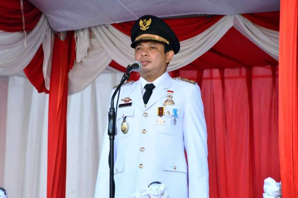 Dedy Wahyudi Pimpin Upacara HUT 304 Kota Bengkulu