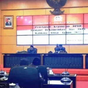 DPRD Kota Blitar Gelar Paripurna Terkait LKPJ Wali Kota 2022