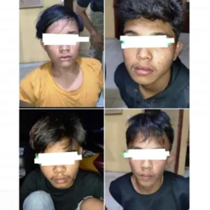 Empat Maling Spesialis Kosan Ditangkap, Dua Masih di Bawah Umur