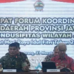 Hadiri Rakor Forkopimda Jateng, Pangdam IV/Diponegoro: Kami Siap Bantu