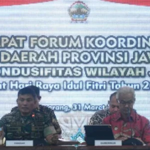Hadiri Rakor Forkopimda Jateng, Pangdam IV/Diponegoro: Kami Siap Bantu