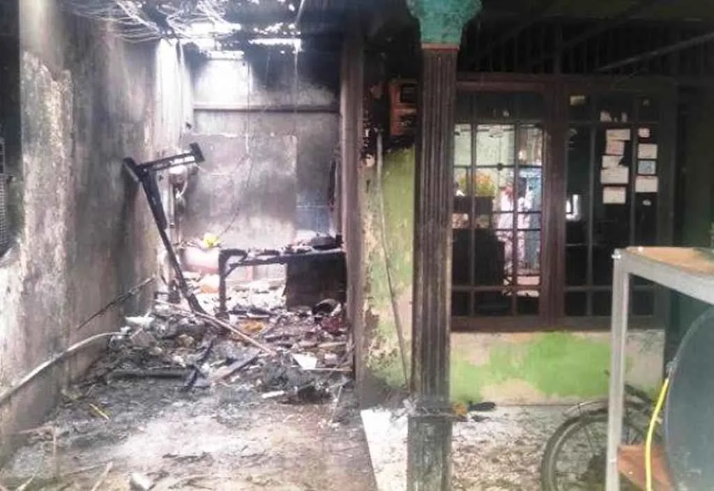 Kebakaran di Rejosari, Penghuni Tewas Karena Tertindih Motor