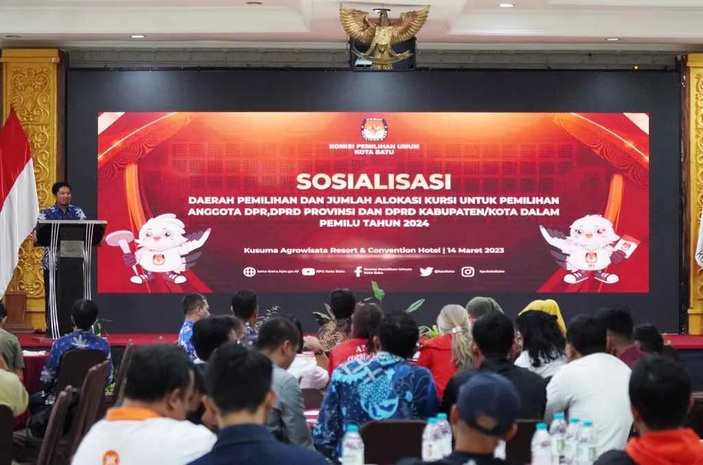 KPU Kota Batu Sosialisasi Dapil dan Jumlah Kursi DPRD