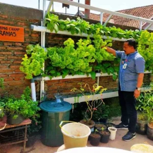 Lurah Kramas Berdayakan Warga Dengan Urban Farming