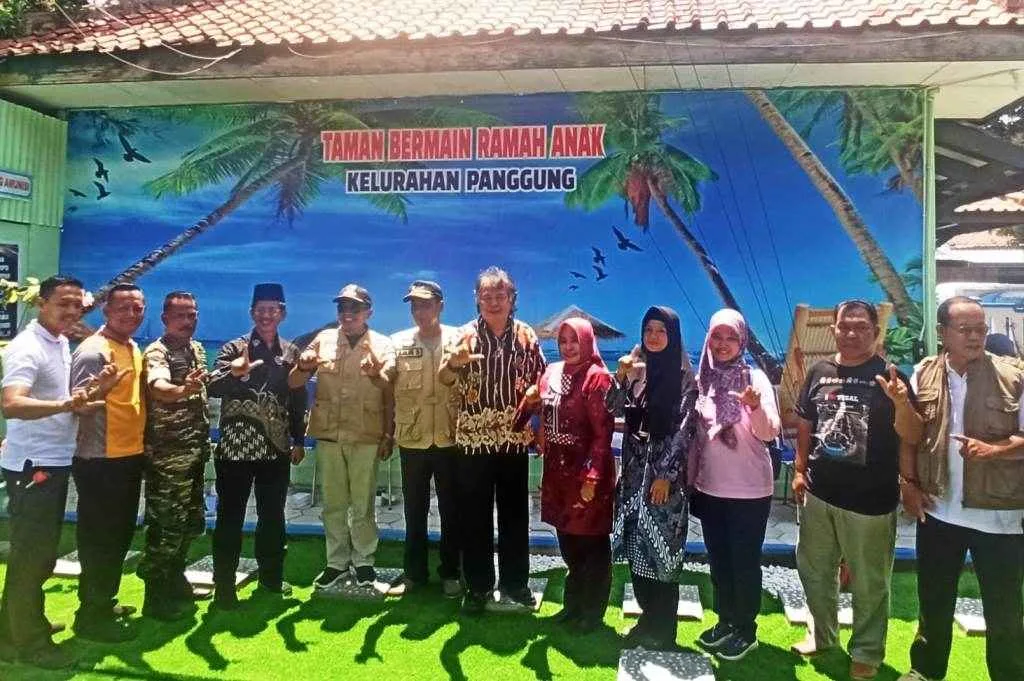 Lurah Panggung Bangun Taman Baca dan Taman Ramah Anak